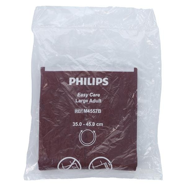 Easy Care NIBP Cuff Burgundy Not Made With Natural Rubber Latex For Monitor Ea