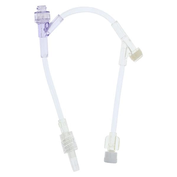 IV Extension Set Needleless Y-Injection Sites/2 Port 6" Luer Lock...