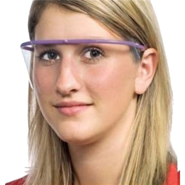Clear Choice Eye Shield Frame Only Black 100/Package