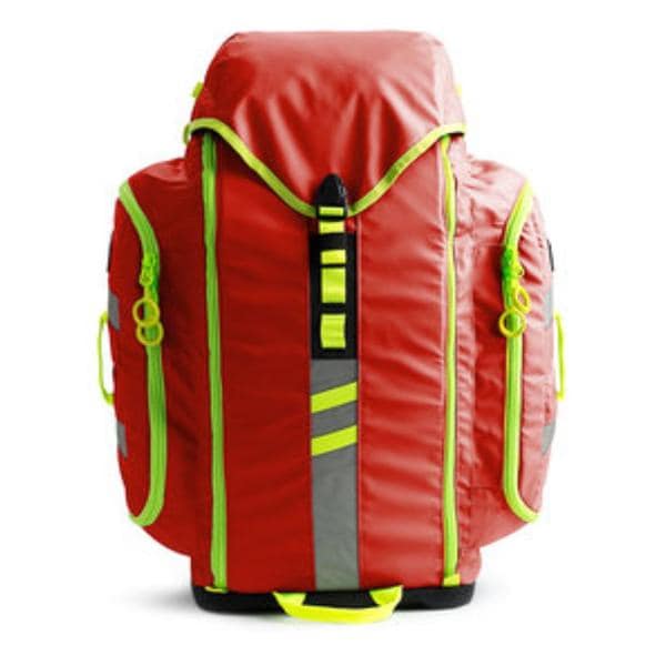 G3 Backup Medical Backpack 8.5x18x25" Red QuickZip Zipper Closure...