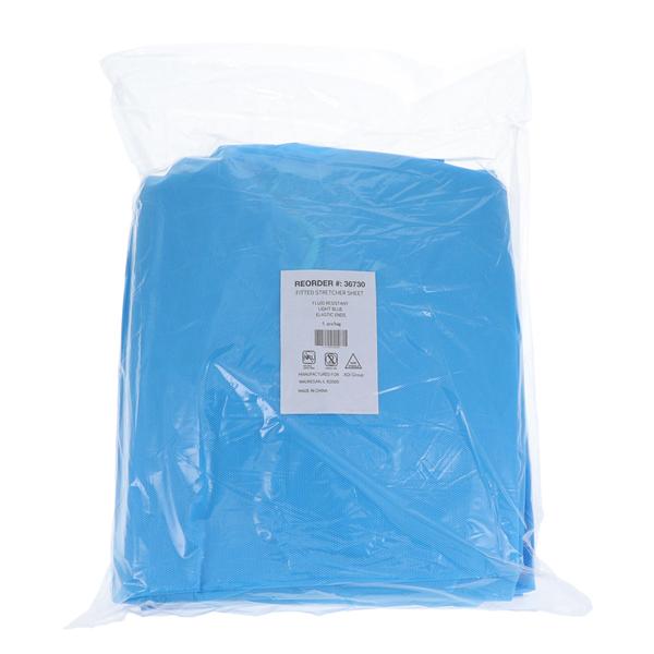 Stretcher Sheet Non-Sterile Blue 30/Case