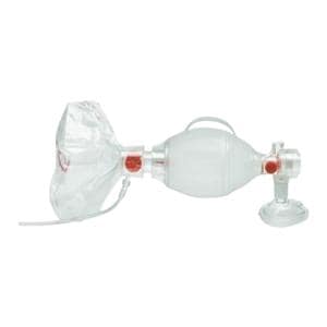 SPUR II Bag Resuscitator Adult With Manometer, 6 EA/CA