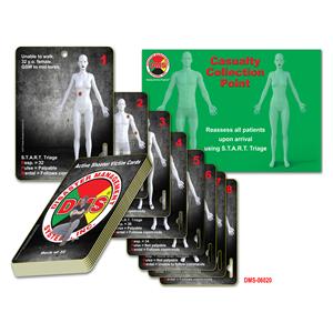 START Triage Training Card Deck 4-1/4x5-1/2" 32 Cards Unisex With...
