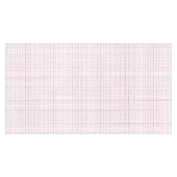 Chart Paper New 106mmx30.48m Red 5/Package, 12 PK/CA