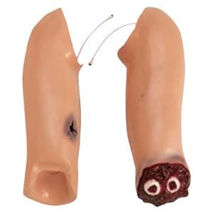 Arm Torso Overlay/Pumping System Trauma Adult Moulage 2/Pk