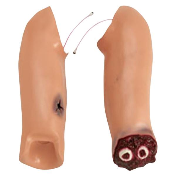 Arm Torso Overlay/Pumping System Trauma Adult Moulage 2/Pk