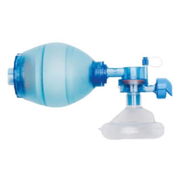 CPR-2 Bag Valve Mask Resuscitator Adult Disposable Ea
