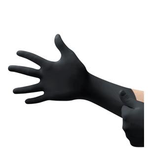 MICROFLEX MidKnight Xtra Nitrile Exam Gloves X-Large Extended Black Non-Sterile