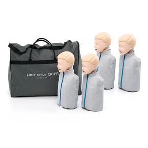Little Junior QCPR CPR Training Manikin Light Skin Child With Car...