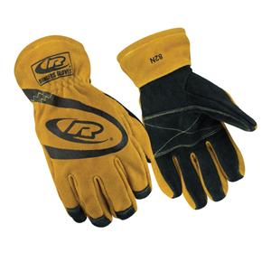 Ringers Leather / Kevlar Utility Structural Gloves X-Small Yellow / Black 1/Pr