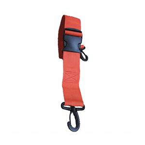 Restraint Strap Polypropylene 2 Piece Plstc Buckle, Plstc Swvl Spd Clp Ea