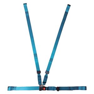 Restraint Strap Chest Nylon 4 Point Harness Push Button Buckle Ea