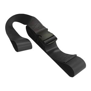 Restraint Strap Vinyl 2 Piece Plastic Buckle, Loop Lock Ends Ea