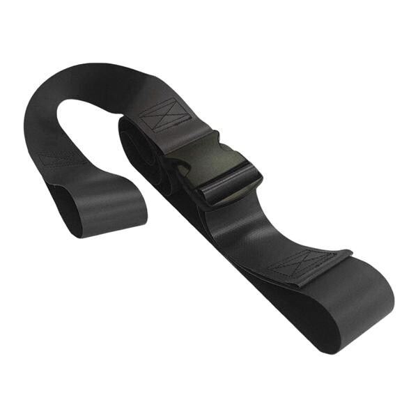 Restraint Strap Vinyl 2 Piece Plastic Buckle, Loop Lock Ends Ea