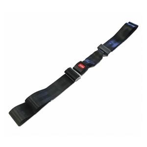 Restraint Strap Chest Vinyl Metal Push Button Buckle, Loop Lock Ends Ea