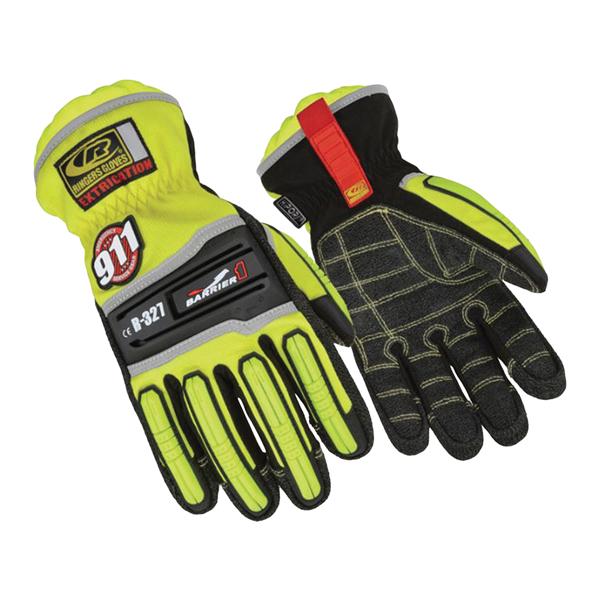 Ringers Kevlar / Flexible Thermoplastic Rubber Extrication Gloves XXL Ylw/Blk