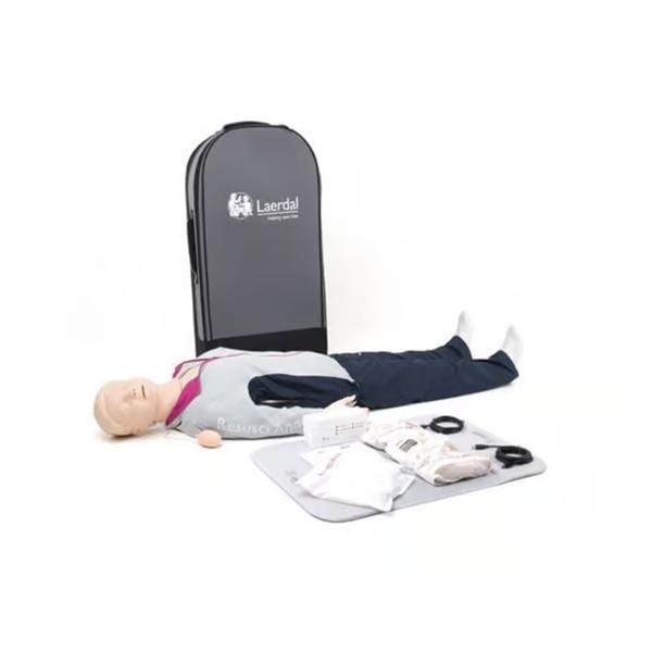 Resusci Anne QCPR Full Body CPR Training Manikin With Trolley Bag...