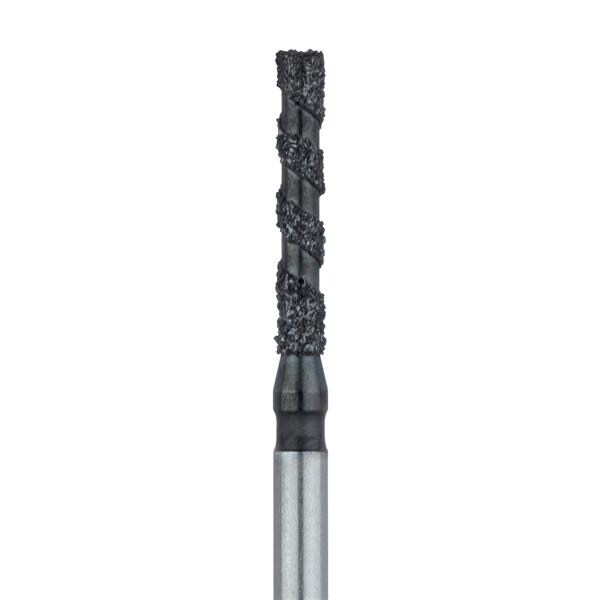 Black Cobra Diamond Bur Spiral Cut Friction Grip Super Coarse 837/014 5/Pk