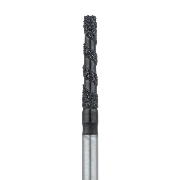 Black Cobra Diamond Bur Spiral Cut Friction Grip Super Coarse 847/016 5/Pk