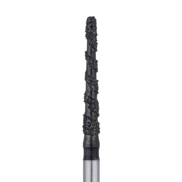 Black Cobra Diamond Bur Spiral Cut Friction Grip Super Coarse 852/016 5/Pk