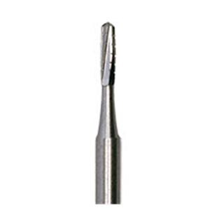 Carbide Bur Standard Friction Grip Round-End Cylinder 100/Pk