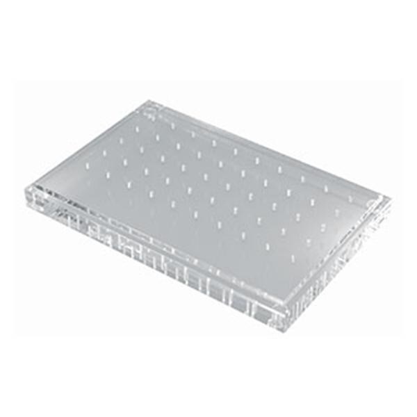 Bur Block 50 Hole Clear Ea