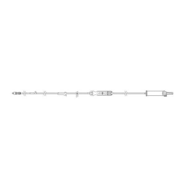 Y"-Port Infusion Set Needleless Ea