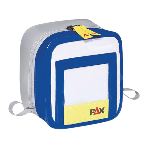 Pouch Blue Zipper Closure No Handle
