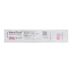 VeroTrue IV Catheter IV Port 20 Gauge 1-1/2" Sterile Not Made Wit...