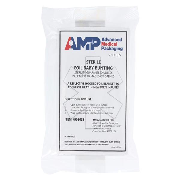 Swaddler Baby Blanket Silver Foil