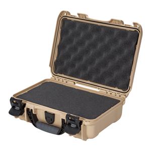 Model 909 Waterproof Case 12.6x9x4.4" Tan Latch Closure Sft Grp/Ergo Hndl