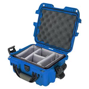 Model 905 Waterproof Case 12.5x10.1x6" Blue Latch Closure Sft Grp/Ergo Hndl