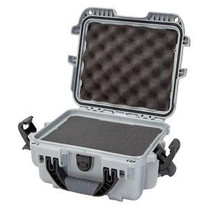Model 905 Waterproof Case 12.5x10.1x6" Silver Latch Closure Sft Grp/Ergo Hndl