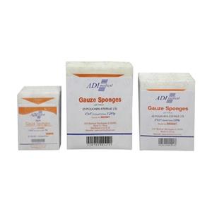 100% Cotton Gauze Sponge 3x3" 12 Ply Sterile Woven