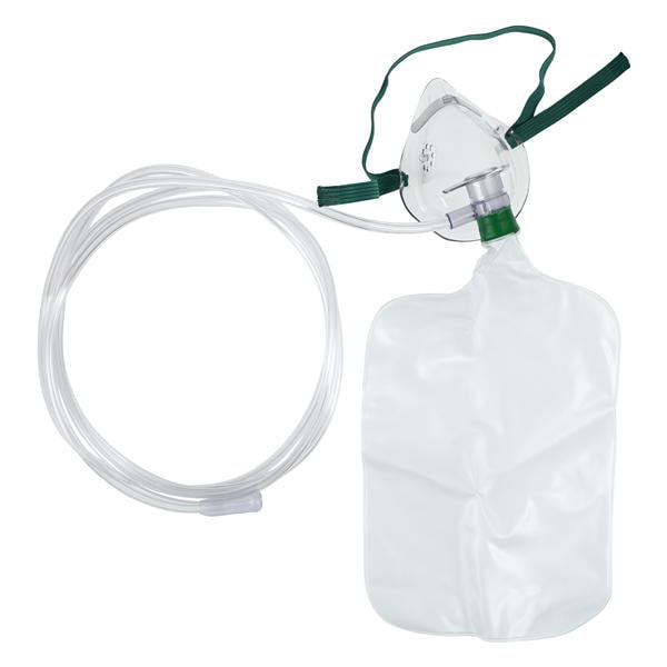 Mask Oxygen Pediatric High Concentration 7" Tubing Disposable Not...