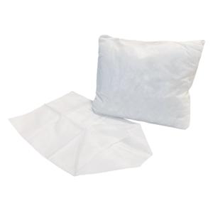 Patient Pillowcase 17x22" Non Woven White Disposable 100/Ca