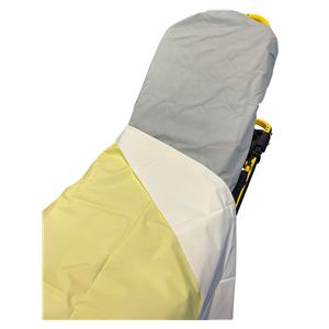 Emergency Blanket Yellow/White Poly/Woven 60x90