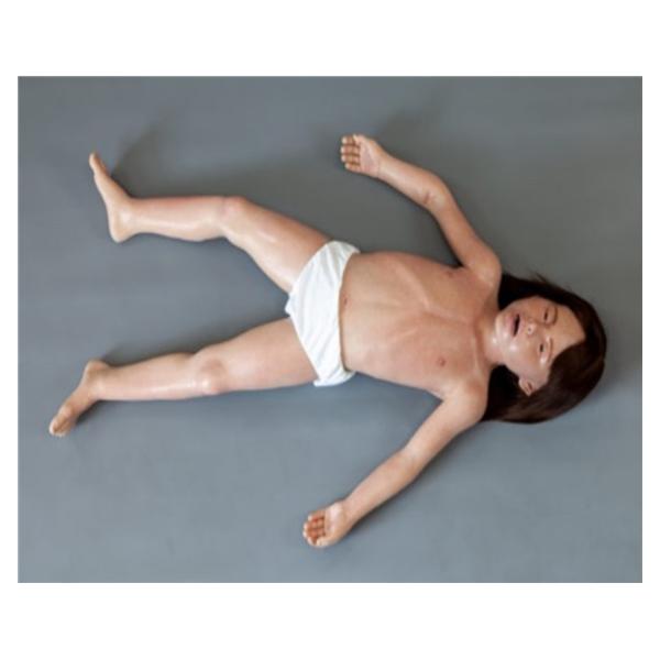 SimBodies Full Body Manikin Training 5 Years Old Female Manikin Ea