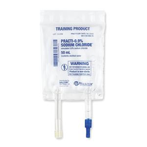 Practi-0.9% Sodium Chloride Simulated Medication Bag