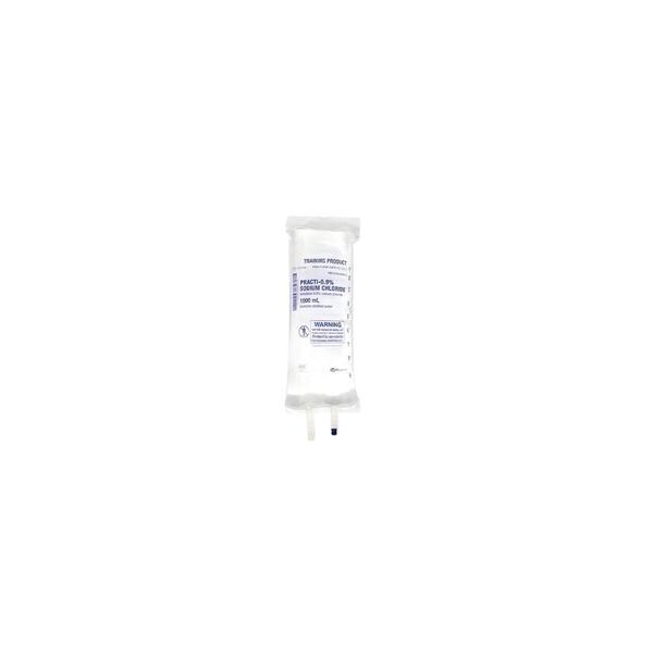 Practi-0.9% Sodium Chloride Simulated Medication Bag