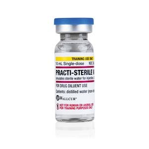 Practi-Sterile Water Simulated Medication 30/Pk