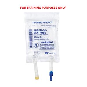 Practi-5% Dextrose Training Simulated Medication 3/Pk