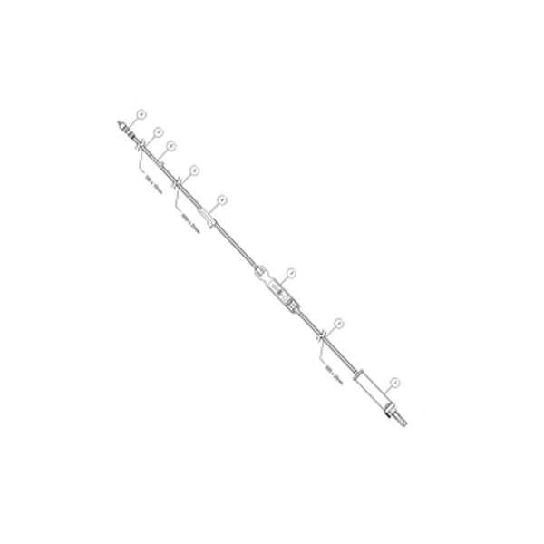 Sapphire Microbore Extension Set 116" Non-Vented 30/Bx