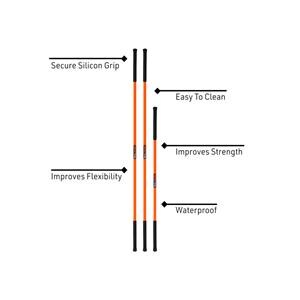 Mobility Stick PVC With Silicone Grip