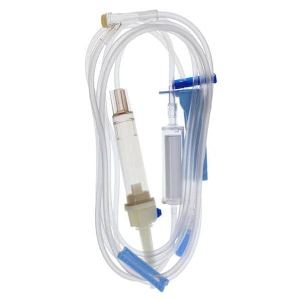 IV Solution Set 10 Drops/mL 102" INTERLINK Injection Site M LL Adptr Dvnt Spk Ea, 48 EA/CA