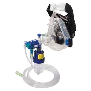 CPAP System Bi-Level Flow-Safe II+ Adult Large Clear Face Disposa...