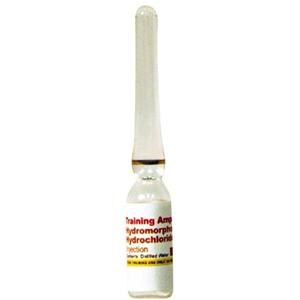 Hydromorphone Hydrochloride Injection 10mg/mL Simulated Medication 25/Ca