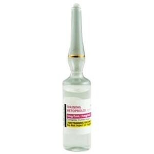 Metoprolol Tartrate Injection 5mg/5mL Simulated Medication 25/Ca