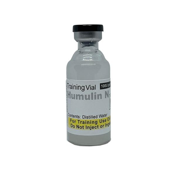 Insulin Humulin N 100U/mL Simulated Medication 25/Ca
