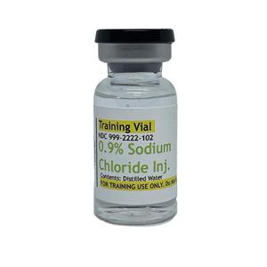 0.9% Sodium Chloride Injection Training Simulated Medication 25/Ca